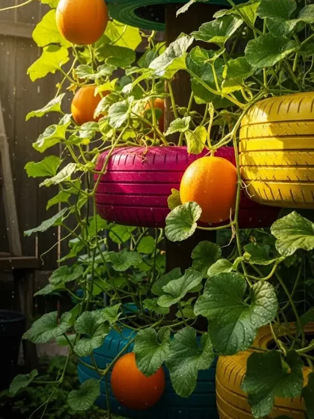 You’ll Never Guess What Old Tires Can Grow!